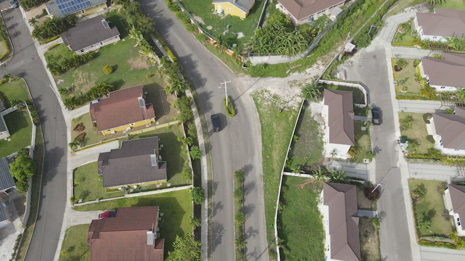 Driving In Residential Area