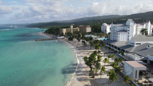 Beach Hotel Fly by