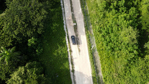 Driving on Dirt Road