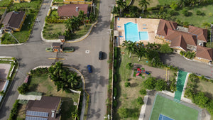 Driving In Residential Area